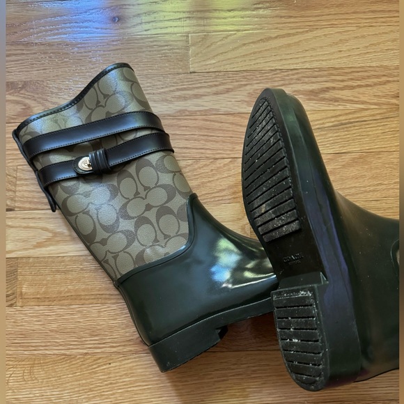 COACH Winter / Rain Boots Size US 8 - Picture 9 of 9